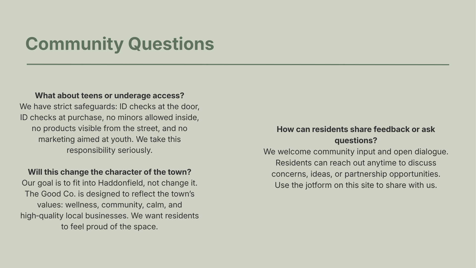 Community Questions page 4